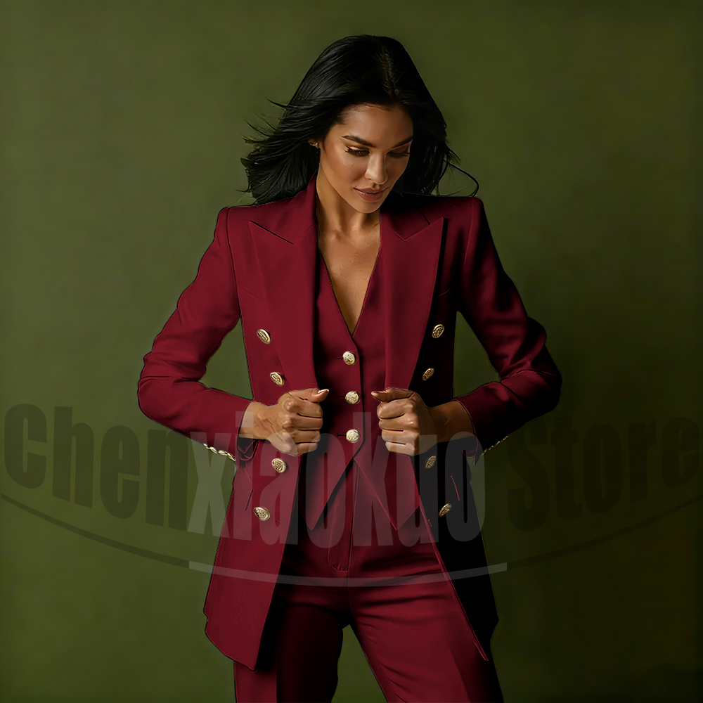 Women's Double Breasted Three  - огляд і ціна Women Formal Wear Outfits