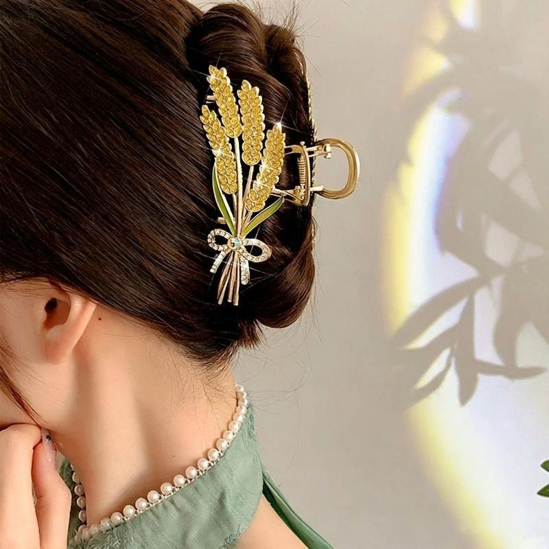 Alloy Wheat Design Hair Claw C - огляд і ціна Women Formal Wear Designers