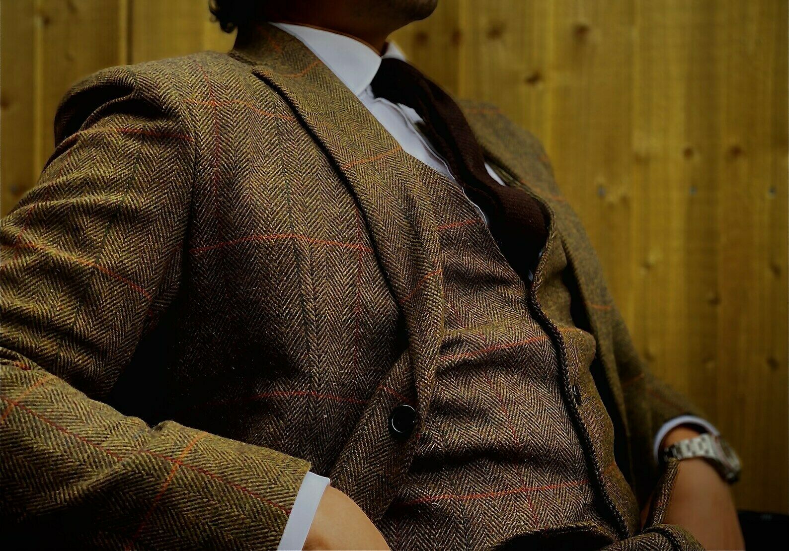 Men Suit Wool Blend Costume Ho - огляд і ціна Tailored Coat Wool