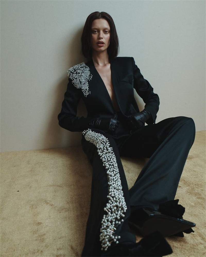 Black Women Office Suits Set P - огляд і ціна Women Formal Wear Designers