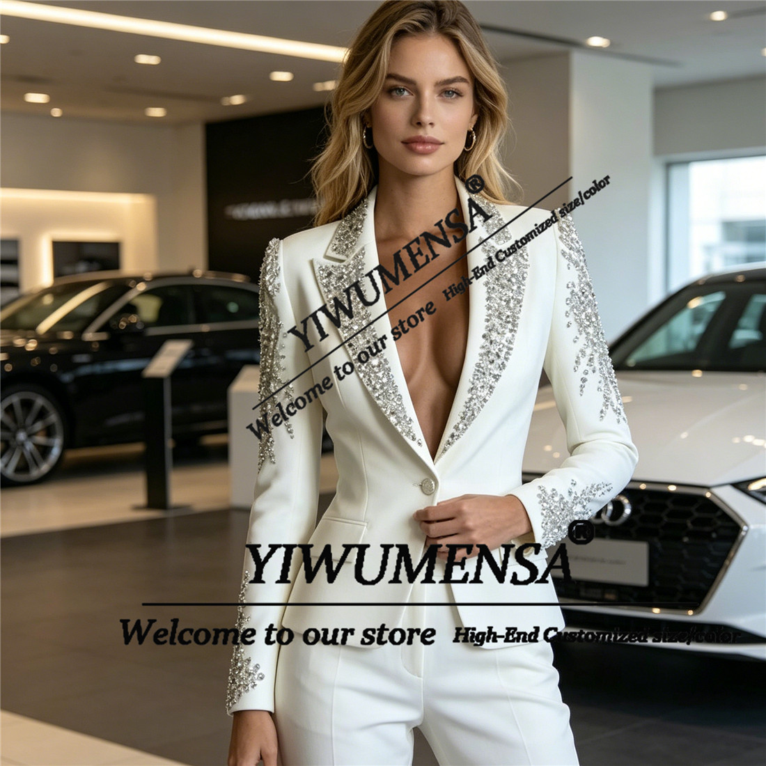 Luxury Women Suits 2 Pieces Se - огляд і ціна Women Formal Wear Outfits
