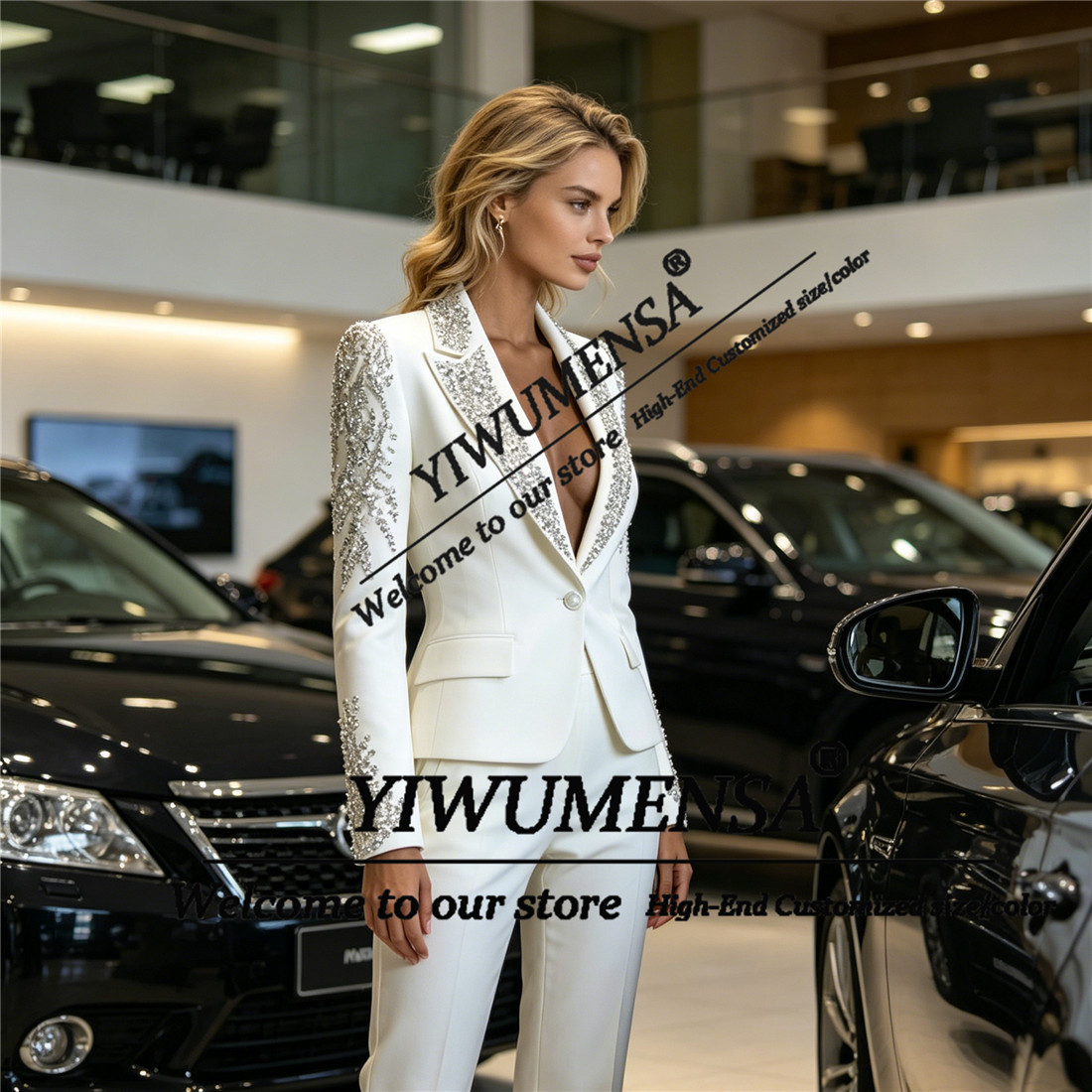 Luxury Women Suits 2 Pieces Se - огляд і ціна Women Formal Wear Outfits