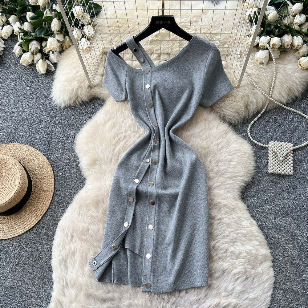 Dress Women Mid Length Dresses - огляд і ціна Wrap Dress Work