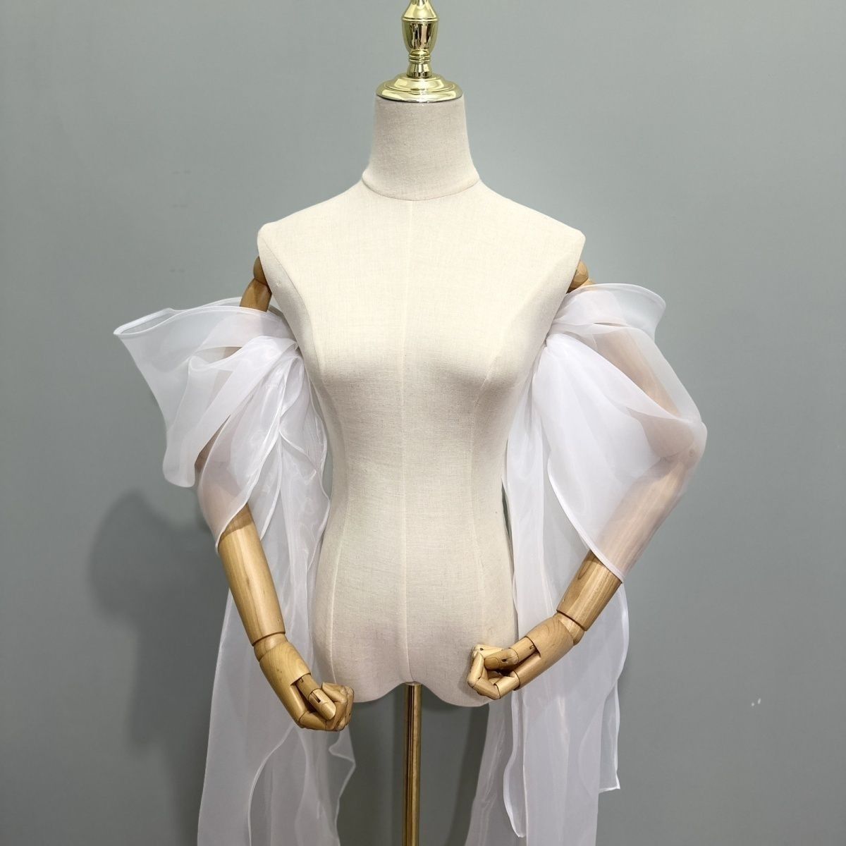 Bridal Sleeve Organza Detachab - огляд і ціна Women'S Formal Wear To A Wedding