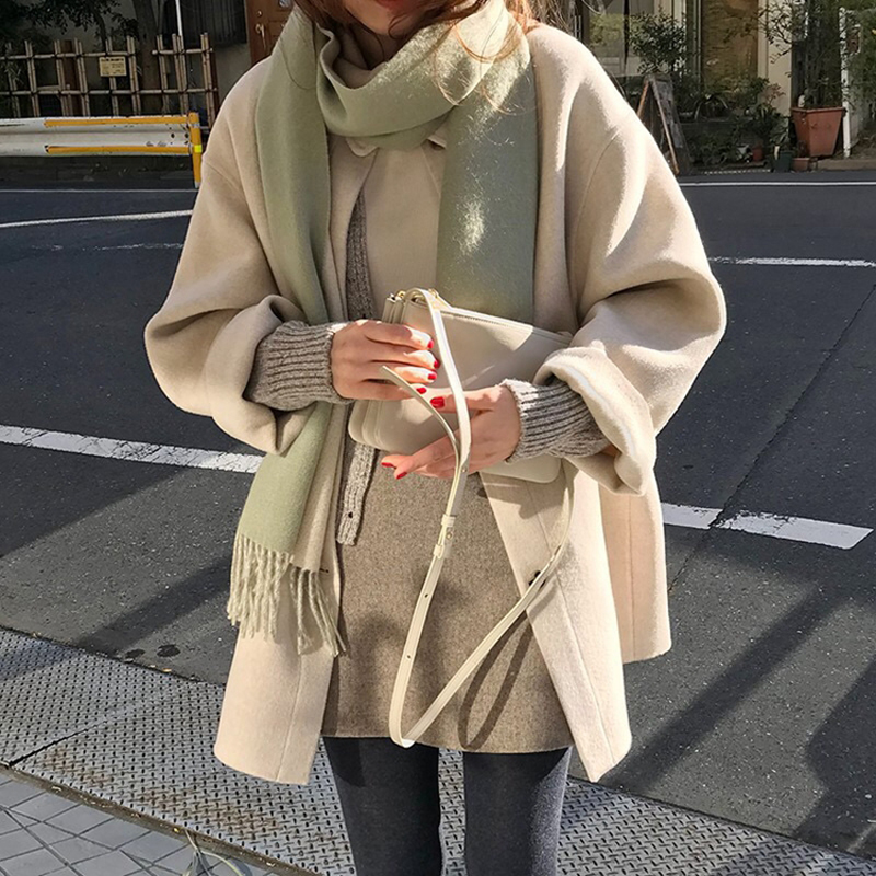 Zoki Autumn Faux Wool Coat Wom - огляд і ціна Tailored Coat Wool