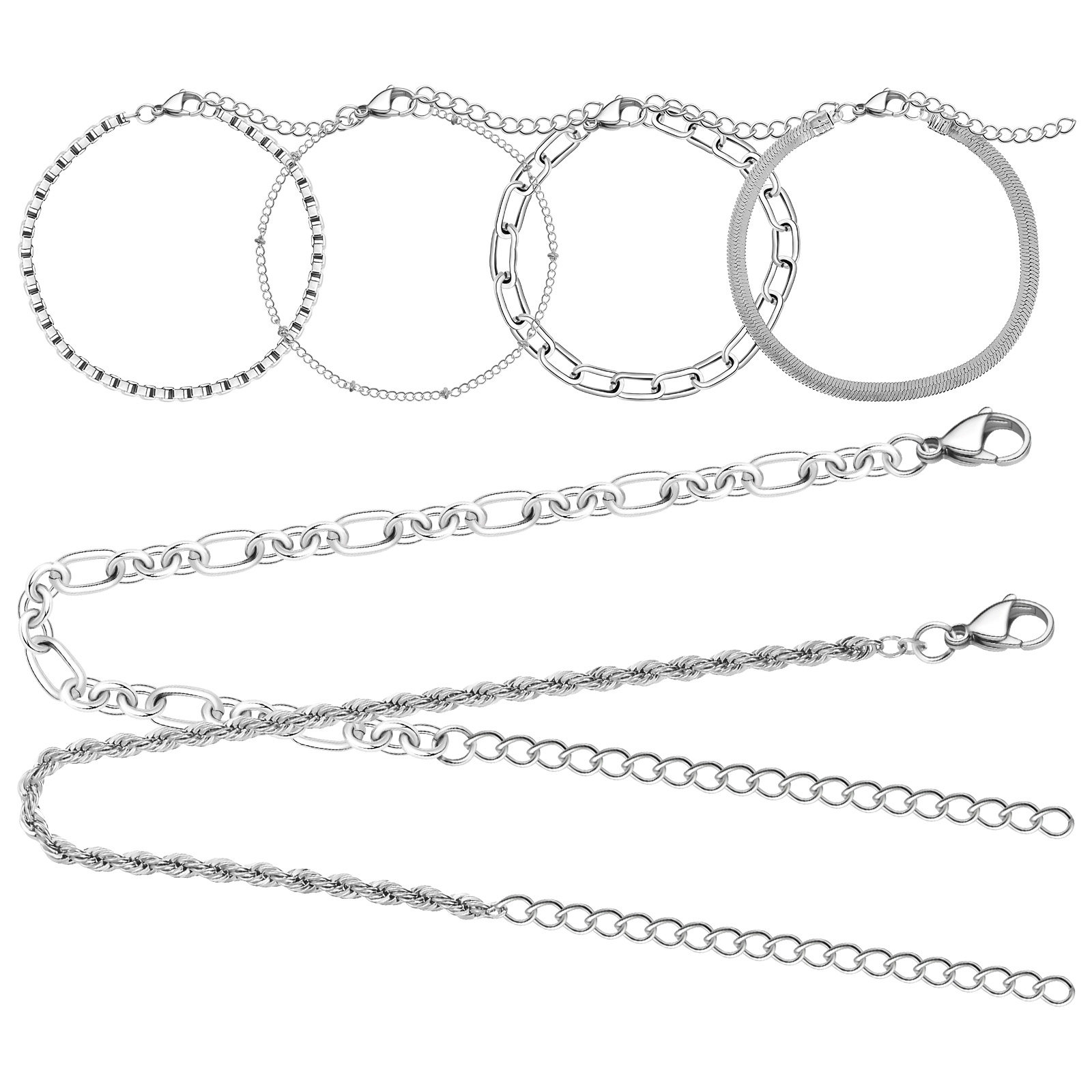 6Pcs Hand Chain Minimalist Lay - огляд і ціна Formal Wear Jewelry For Women