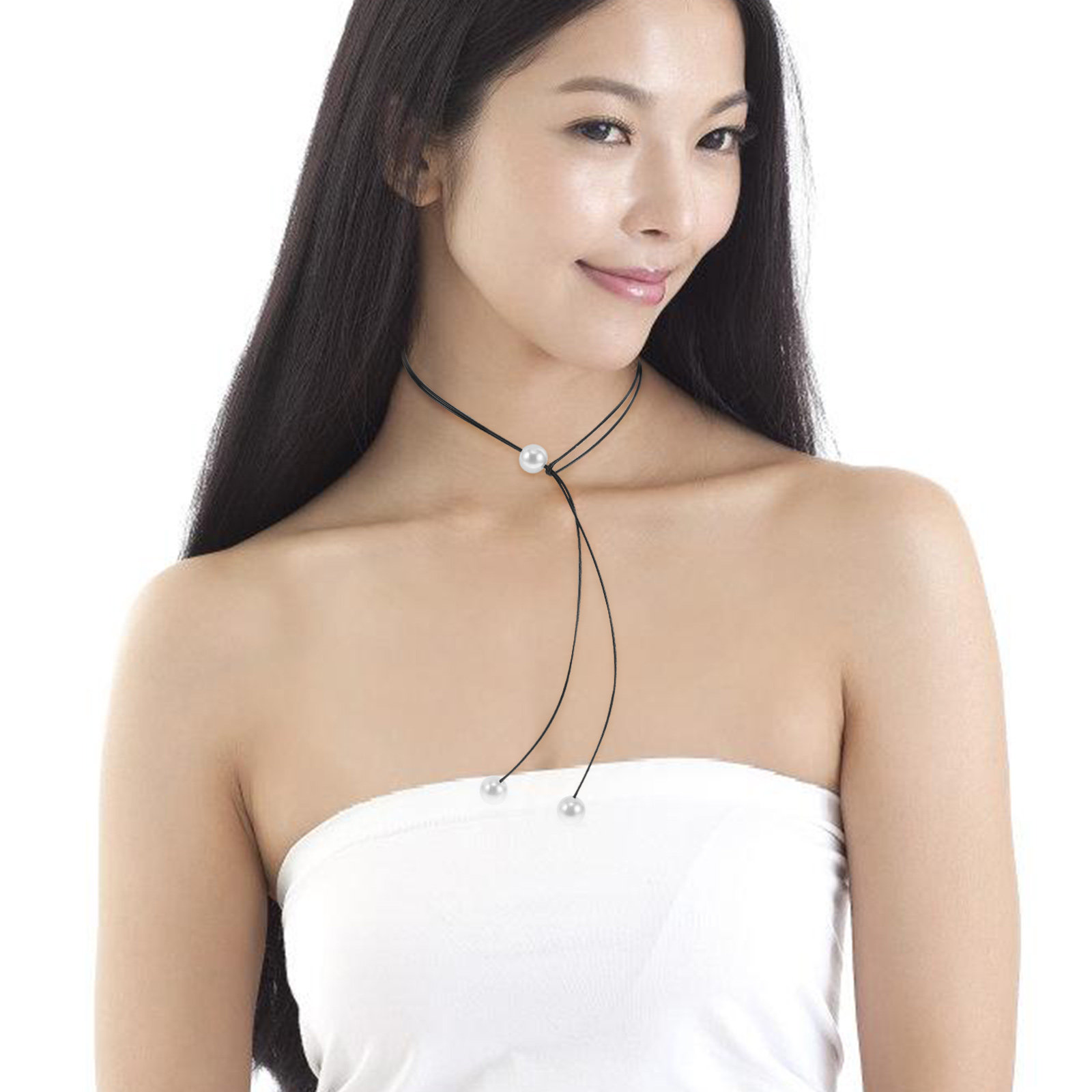 Double-Layer Stylish Cord Neck - огляд і ціна Formal Wear Jewelry For Women