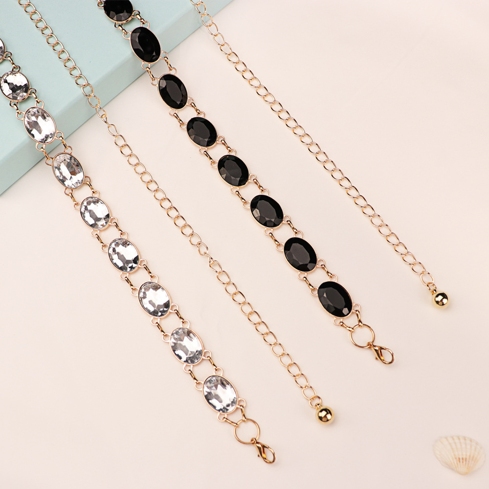 Chic Rhinestone Waist Chain Wo - огляд і ціна Formal Wear Jewelry For Women