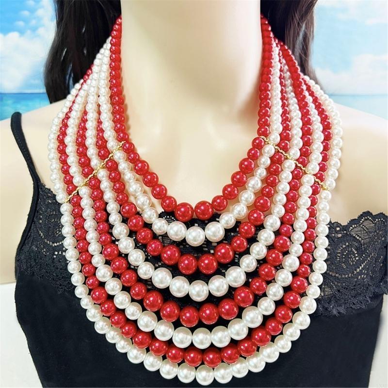  Elegant Layering Faux Pearls  - огляд і ціна Formal Wear Jewelry For Women