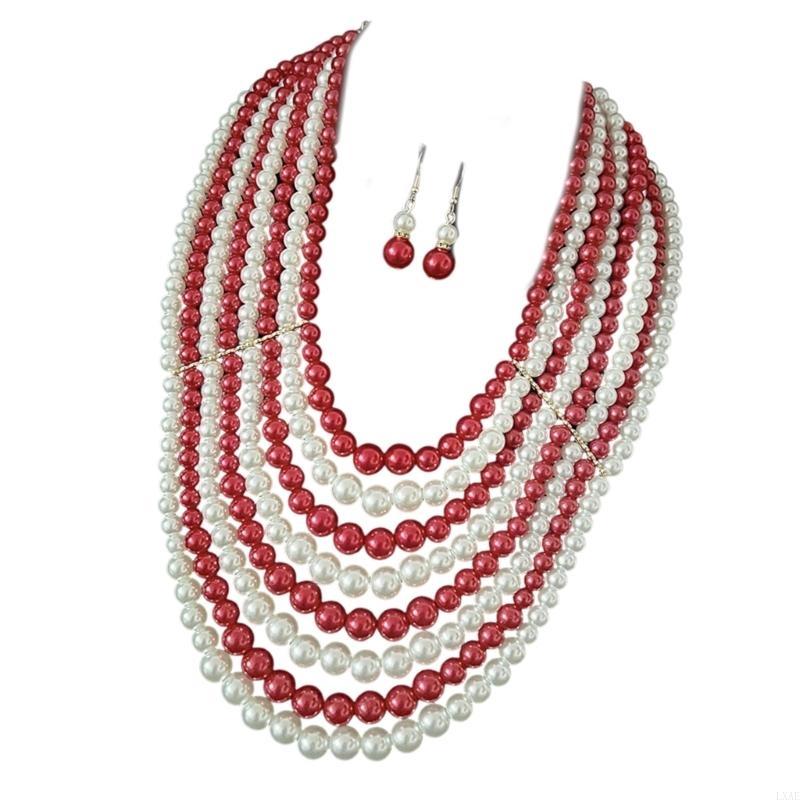  Elegant Layering Faux Pearls  - огляд і ціна Formal Wear Jewelry For Women