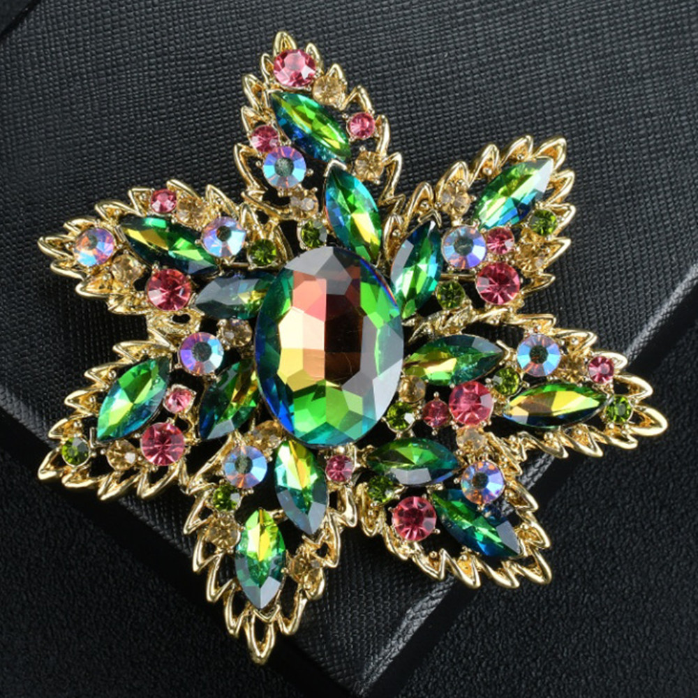 New Flower Brooch Trend Style  - огляд і ціна Women Formal Wear Trends