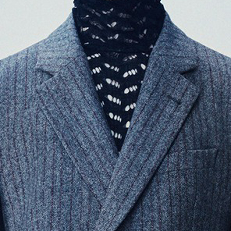 Men's formal suit with double  - огляд і ціна Tailored Coat Wool