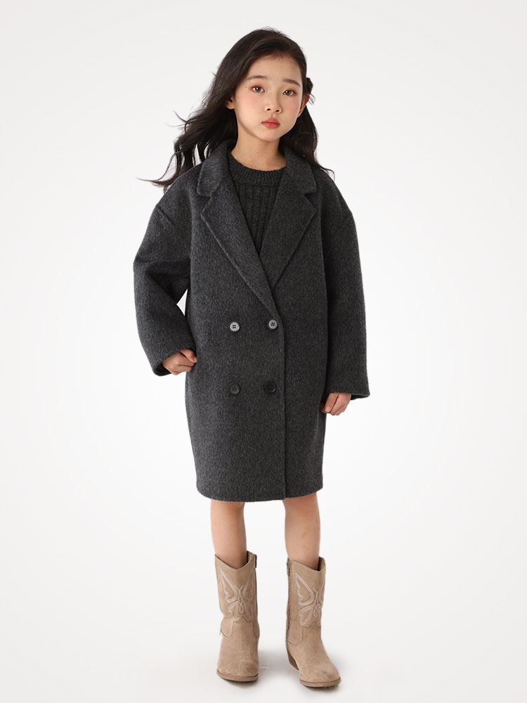 Children 100% Pure Wool Double - огляд і ціна Tailored Coat Wool