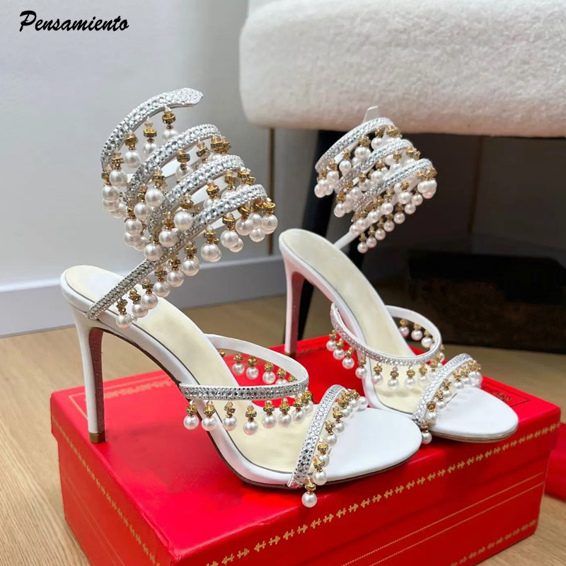 Luxury Rhinestones Pearls Tass - огляд і ціна Women'S Formal Wear To A Wedding