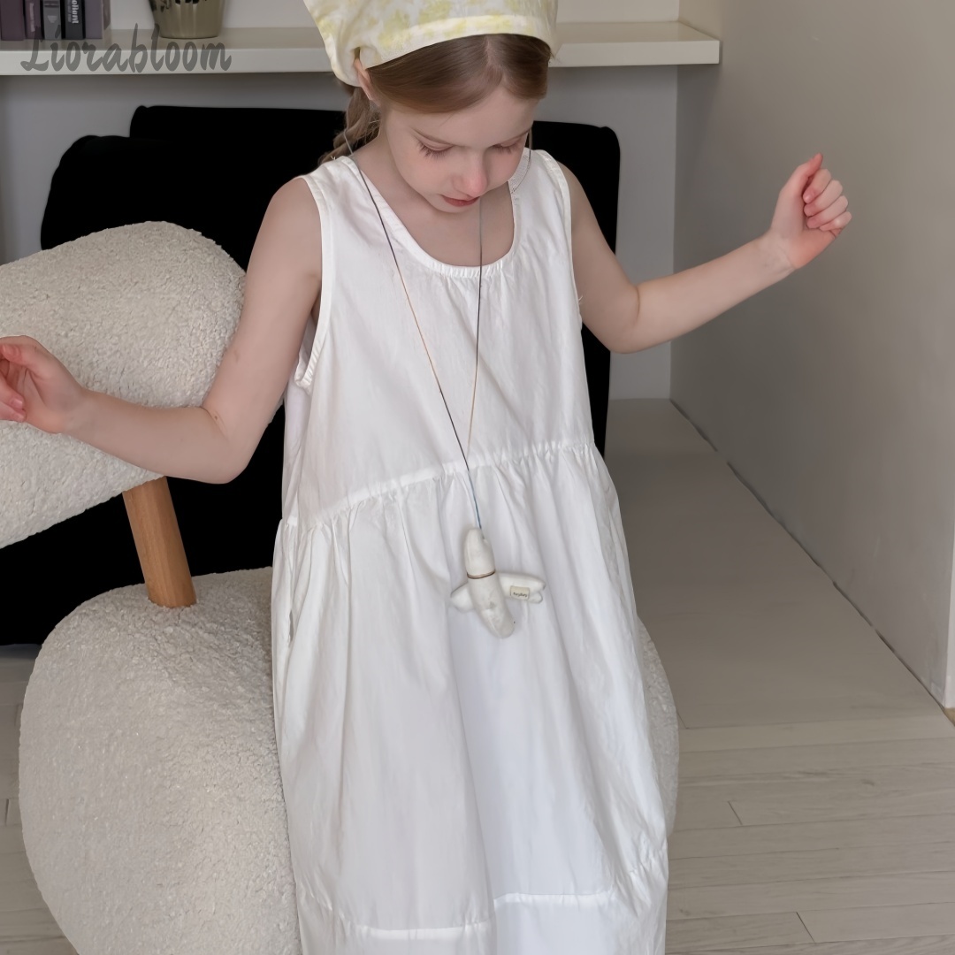Girls' White Dress Simple Maxi - огляд і ціна Women Formal Wear H&M