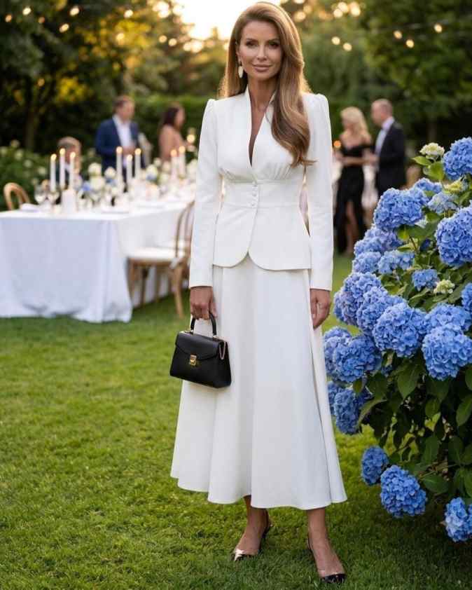 Elegant Two Piece Women Suit S - огляд і ціна Women Formal Wear With Skirt