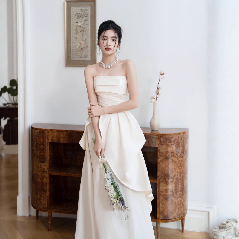 French Strapless Bride Engagem - огляд і ціна Women'S Formal Wear To A Wedding