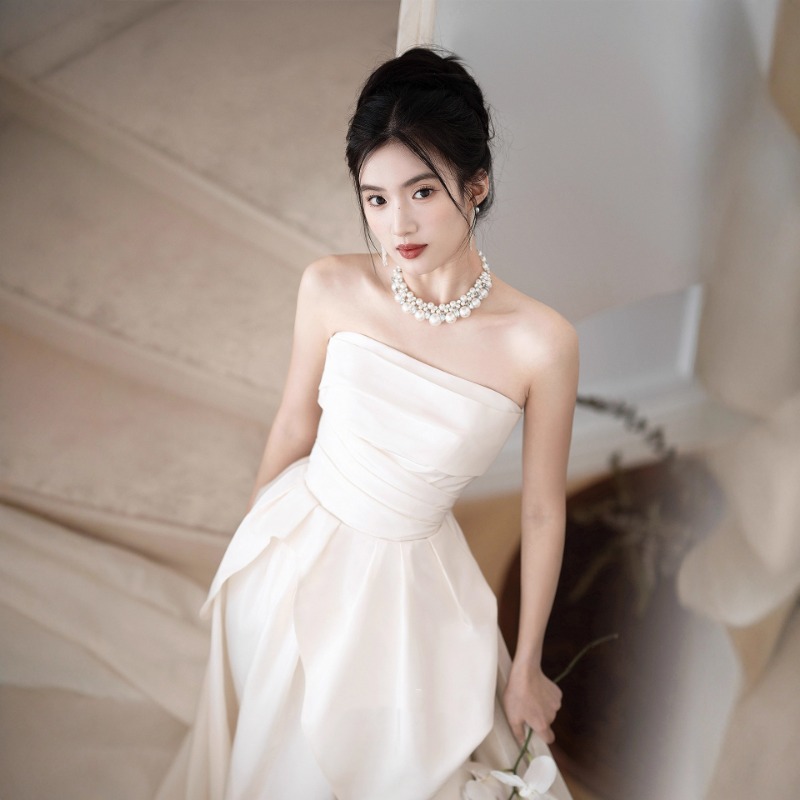 French Strapless Bride Engagem - огляд і ціна Women'S Formal Wear To A Wedding