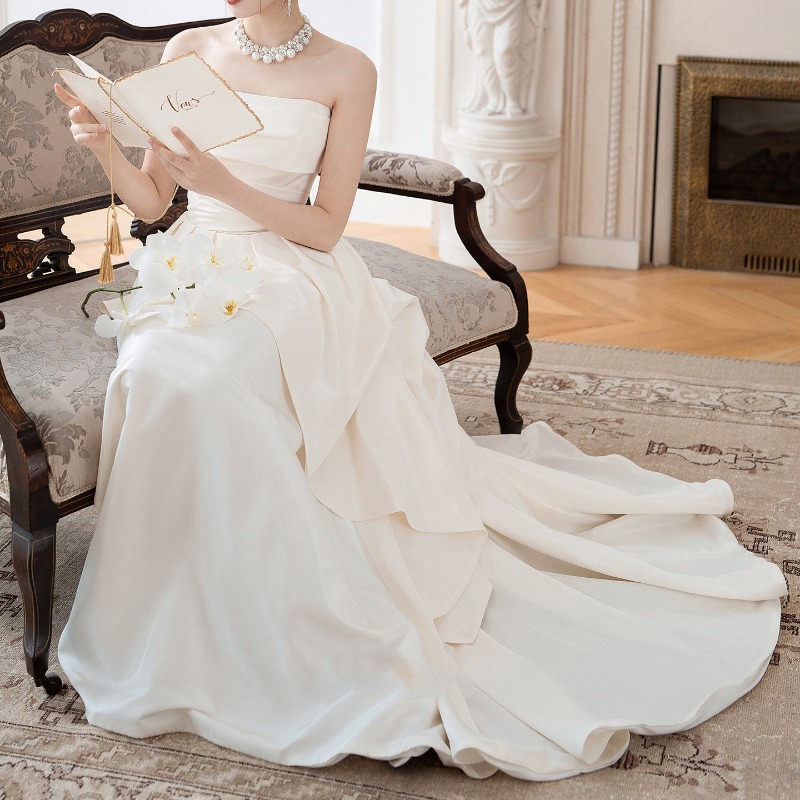 French Strapless Bride Engagem - огляд і ціна Women'S Formal Wear To A Wedding