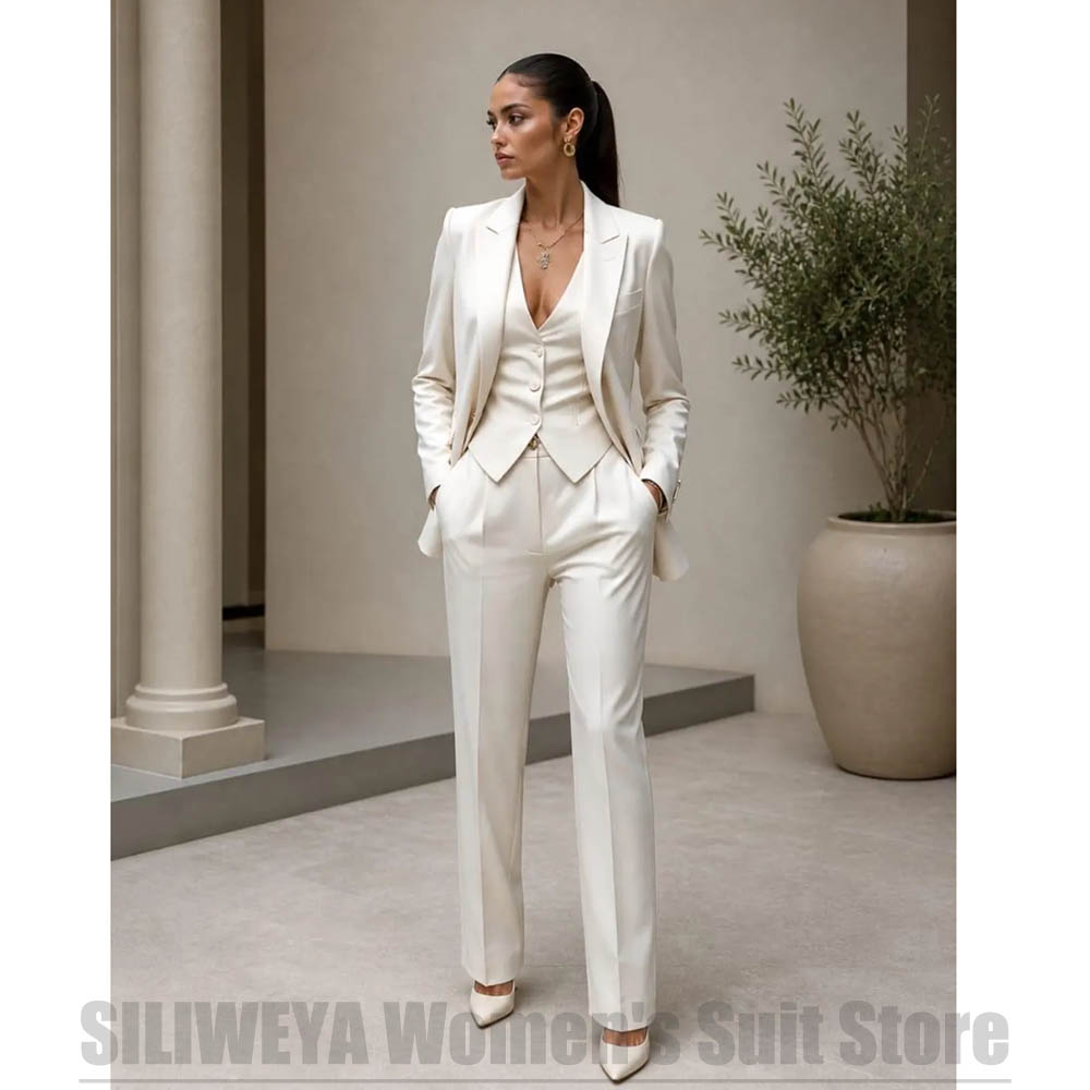 Women 3 Piece Suit Set Blazer  - огляд і ціна Women Formal Wear Outfits