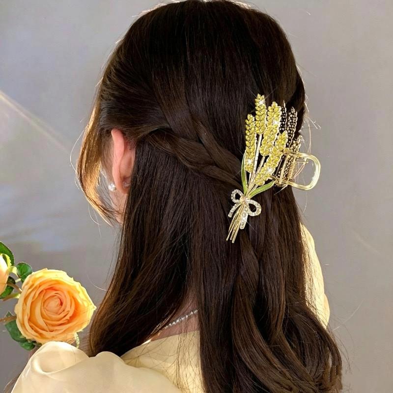 Alloy Wheat Design Hair Claw C - огляд і ціна Women Formal Wear Designers