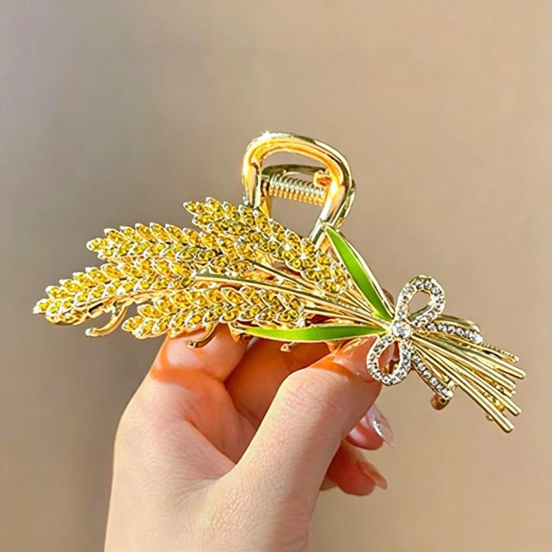 Alloy Wheat Design Hair Claw C - огляд і ціна Women Formal Wear Designers