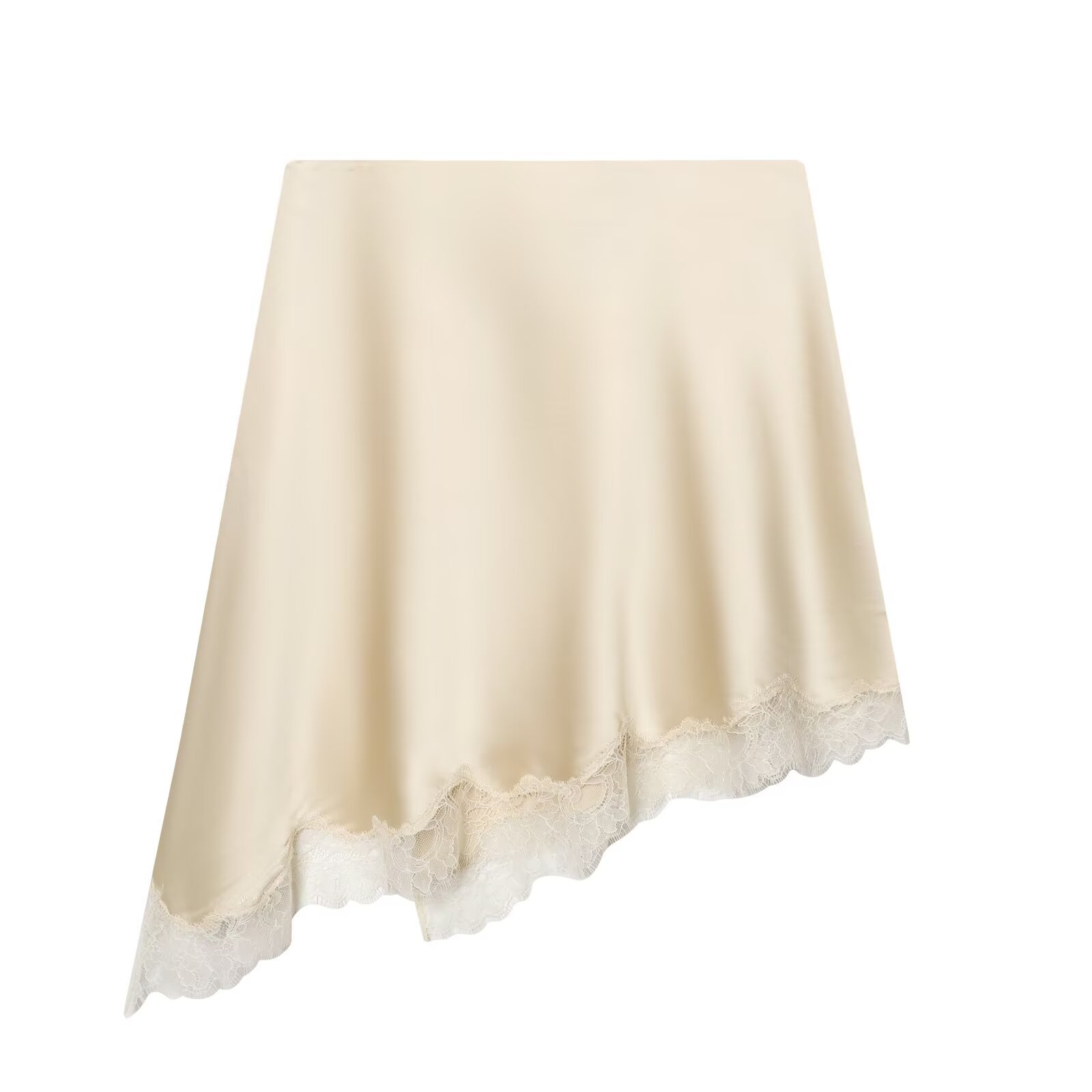 Women's Elegant Satin Lace Hem - огляд і ціна Women Formal Wear With Skirt