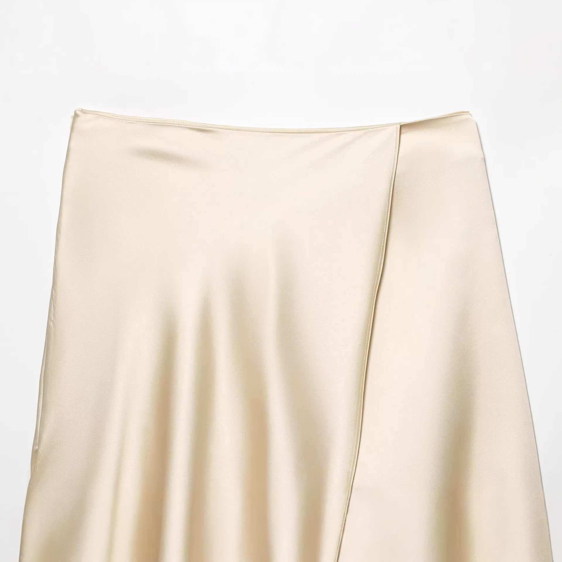 Women's Elegant Satin Lace Hem - огляд і ціна Women Formal Wear With Skirt