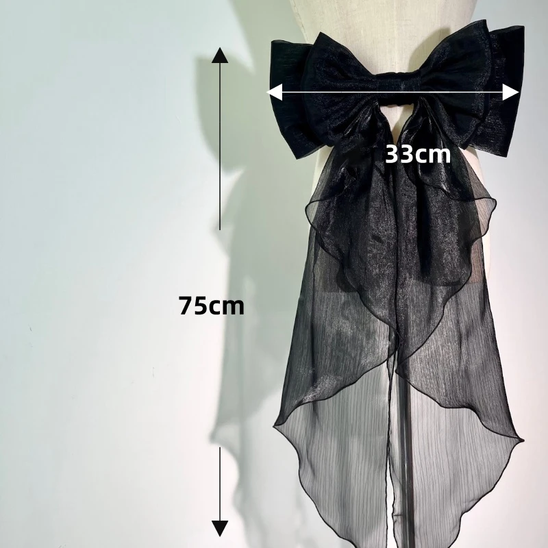 33x75cm Ruffle Wedding Bow wit - огляд і ціна Women'S Formal Wear To A Wedding