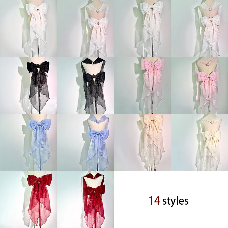 33x75cm Ruffle Wedding Bow wit - огляд і ціна Women'S Formal Wear To A Wedding